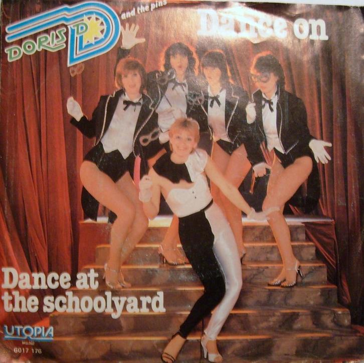 doris d and the pins - dance on  (2), Cd's en Dvd's, Vinyl Singles, Zo goed als nieuw, Single, 7 inch, Ophalen of Verzenden