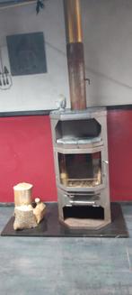 hout kachel, Ophalen, Gebruikt, Hout, Houtkachel