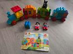 Lego duplo getallentrein -10847, Ophalen of Verzenden, Zo goed als nieuw, Complete set, Duplo