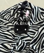 Zebra dekentje met zebra capuchon 100 x 126 cm musical paard, Kinderen en Baby's, Carnavalskleding en Verkleedspullen, Ophalen of Verzenden