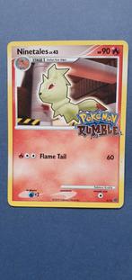 Ninetales 3/16 pokemon rumble pokemon kaart, Ophalen of Verzenden, Zo goed als nieuw, Losse kaart