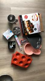 Tas vol bakspullen MOET voor 15okt weg, Ophalen, Zo goed als nieuw, Taarten of Cupcakes, Versiering
