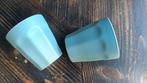 2 espressokopjes/bekertjes van de Hema, Huis en Inrichting, Keuken | Servies, Ophalen of Verzenden, Zo goed als nieuw, Aardewerk