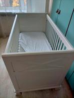 Kinderbed inclusief matras onderlegger en hoesjes, Ophalen, Gebruikt, Minder dan 140 cm, Matras