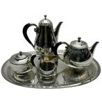 Johan Rohde voor Georg Jensen | Koffie- en theeservies, Antiek en Kunst, Ophalen of Verzenden, Zilver