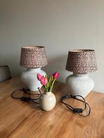 Tafellampen beton, Huis en Inrichting, Lampen | Tafellampen, Ophalen, Zo goed als nieuw, Minder dan 50 cm