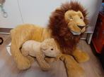IKEA leeuw met welp knuffels 58 & 28 cm djungelskog, Kinderen en Baby's, Speelgoed | Knuffels en Pluche, Ophalen of Verzenden