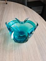 Murano Glas Schaaltje Turquoise, Antiek en Kunst, Ophalen of Verzenden