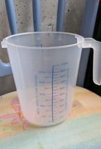 Maatbeker 1000ML. (Ook voor meel + suiker), Ophalen, Nieuw
