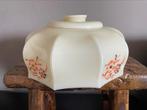 Oud glazen hanglamp, Antiek en Kunst, Antiek | Lampen, Ophalen of Verzenden