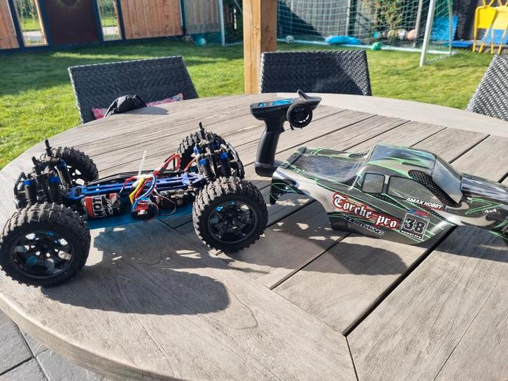 RC Torch-pro Offroad Auto, Hobby en Vrije tijd, Modelbouw | Radiografisch | Auto's, Gebruikt, Auto offroad, Elektro, Schaal 1:10