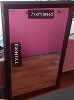 2x grenenhout spiegel, Huis en Inrichting, Woonaccessoires | Spiegels, Ophalen of Verzenden, Zo goed als nieuw, Rechthoekig, Minder dan 100 cm