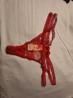 Rode String met Kant, Kleding | Dames, Hunkemöller, Verzenden, Rood, String