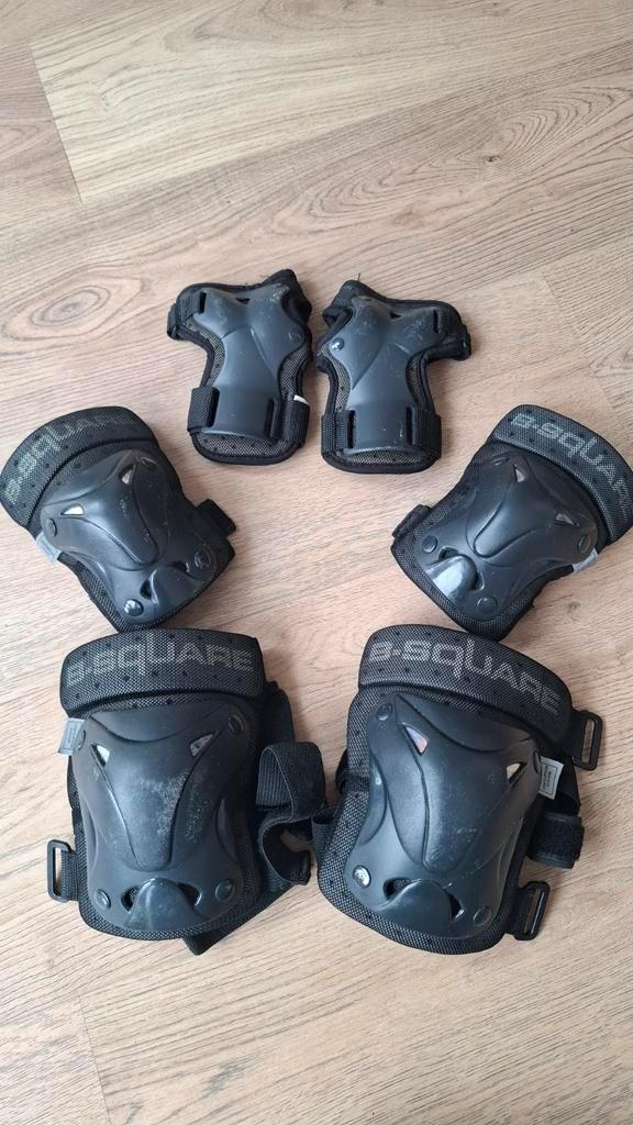 B-Square Beschermset Knie, Elleboog, Pols, Sport en Fitness, Skateboarden, Gebruikt, Bescherming, Ophalen of Verzenden