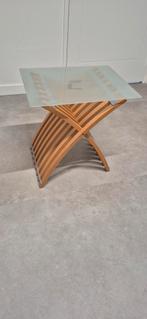 Ekeberg Ikea Bijzettafel, Huis en Inrichting, Tafels | Bijzettafels, Ophalen of Verzenden, Zo goed als nieuw, Rond, Minder dan 55 cm