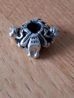 Trollbeads zilveren bedel 4 kikkers voor armband of ketting, Ophalen of Verzenden, Trollbeads, Zo goed als nieuw