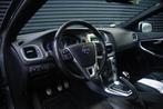 Volvo V40 2.0 R-design | Trekhaak | Leder | Stoelverwarming, Auto's, Euro 5, Gebruikt, Zwart, Bedrijf
