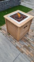 Leuke vuurtafel incl gastank, Ophalen, Zo goed als nieuw
