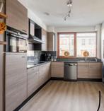 Jonge Hoekkeuken - 1 jaar oud!, Huis en Inrichting, Keuken | Complete keukens, Bruin, Hoekkeuken, Ophalen of Verzenden, Zo goed als nieuw