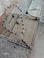 Zilveren Sieradenset met Parel Oorbellen, Ketting & Armband, Verzenden