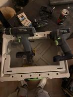 Festool Boor- en Schroefmachine Set, Variabele snelheid, Ophalen of Verzenden, Boor- en Schroefmachine, Gebruikt