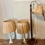 Set van 3 vintage schemerlampen, Huis en Inrichting, Lampen | Tafellampen, Ophalen of Verzenden, Minder dan 50 cm
