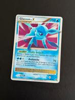 Glaceon lv.X Pokémon kaart 98/100, Ophalen of Verzenden, Zo goed als nieuw, Losse kaart