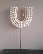 Gave grote witte schelpenketting 60 cm Nieuw hotel chique, Nieuw, Ophalen of Verzenden, X, X