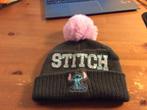Disney Stitch muts. Grijs met roze pompon. Maat S/M, Ophalen of Verzenden, Gedragen, Maat 36 (S), Muts