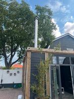 RVS schoorsteenpijp / rookkanaal, Huis en Inrichting, Ophalen, Hout, Inbouw, Houtkachel