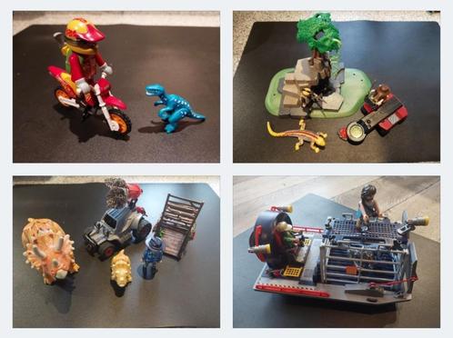 Playmobil Dino's 4 sets, Kinderen en Baby's, Speelgoed | Playmobil, Gebruikt, Complete set, Ophalen of Verzenden