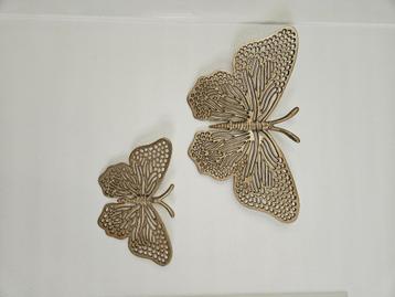 Light & Living vlinders | 2st. | €15,-. voor beide. beschikbaar voor biedingen