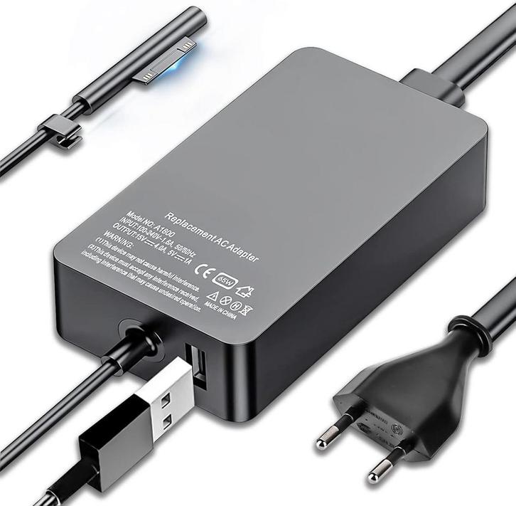 Surface Pro Oplader 65W - Nieuw!, Computers en Software, Laptop-opladers, Ophalen of Verzenden