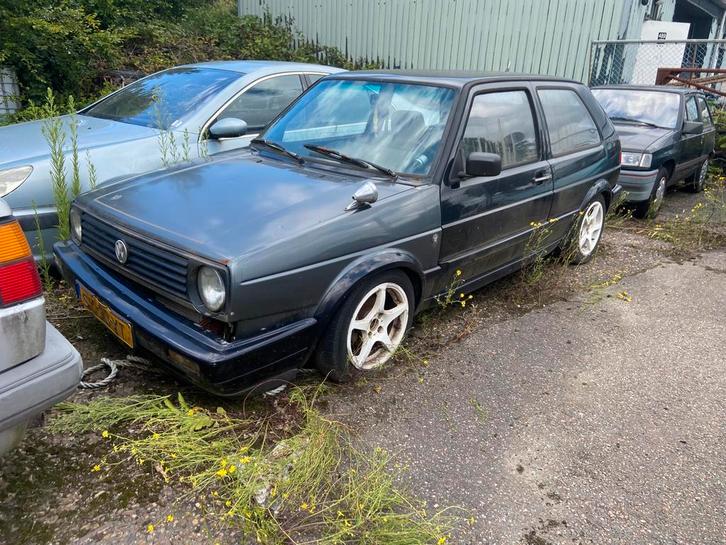 Volkswagen Golf g60 compressor 1988 Zwart, Auto's, Volkswagen, Bedrijf, Te koop, Golf, Benzine, Hatchback, Handgeschakeld, Origineel Nederlands