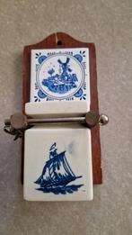 brocant delfts blauw spaarpotje wc potje, Antiek en Kunst, Antiek | Keramiek en Aardewerk, Ophalen of Verzenden