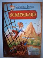 Geronimo stilton Schateiland hardcover 212 paginas, Gelezen, Fictie algemeen, Geronimo Stilton, Ophalen of Verzenden