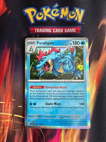 Pokémon Feraligatr 041/162 beschikbaar voor biedingen