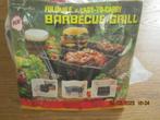 Opvouwbare barbecue Hibachi Grillplant, Tuin en Terras, Houtskoolbarbecues, Ophalen of Verzenden, Nieuw, Grillplant, Met accessoires