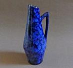Scheurich 271-22 vintage vaas blauw West-Germany, Huis en Inrichting, Woonaccessoires | Vazen, Gebruikt, Blauw, Aardewerk of Porselein