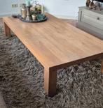 Eikenhouten Salontafel 90x180, Ophalen, Eikenhout, 50 tot 100 cm, Zo goed als nieuw