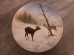 Bord met Herten Winterlandschap Decoratie, Ophalen