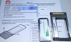 Huawei E870 ExpressCard 34 HSDPA 3G+ & PCMCIA 32-bit Adapter, Ophalen of Verzenden, Zo goed als nieuw, Extern, Huawei