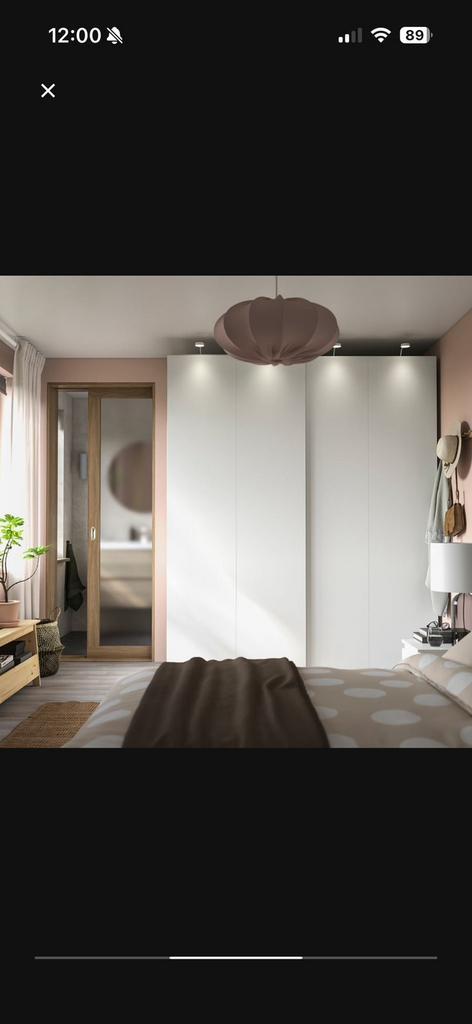 Ikea Hasvik schuifdeuren systeem pax kast, Huis en Inrichting, Kasten | Kledingkasten, Gebruikt, 150 tot 200 cm, 150 tot 200 cm