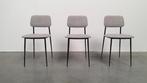 Ethnicraft dc design stoel lichtgrijs, ex showroom, Huis en Inrichting, Stoelen, Ophalen, Gebruikt, Metaal, .