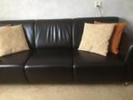 Lederen bankstel, Ophalen, Gebruikt, Driepersoons, 200 tot 250 cm