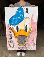Donald Duck - Chapeau, Antiek en Kunst, Kunst | Schilderijen | Modern, Ophalen of Verzenden