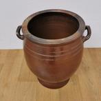 Grote Aardewerk Antiek Keulse pot, plantenbak, bloempot 005, Valkenswaard, Gebruikt, Info@flashbackfurniture.nl, Flashback Furniture