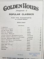 Golden Hours Piano - Populaire Klassiekers, Muziek en Instrumenten, Bladmuziek, Ophalen of Verzenden, Zo goed als nieuw, Thema