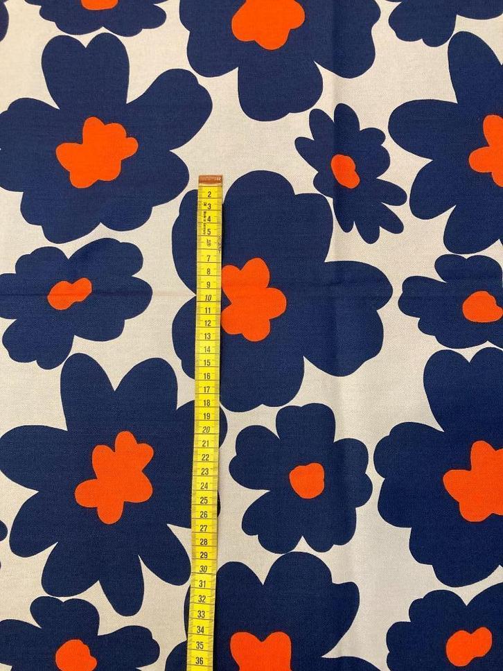 Japanse katoenen stof Voor jurken, jasjes & interieur, Hobby en Vrije tijd, Stoffen en Lappen, Nieuw, Katoen, 30 tot 120 cm, 200 cm of meer