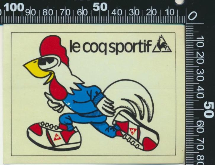 Sticker: Le Coq Sportif (1), Verzamelen, Stickers, Zo goed als nieuw, Sport, Ophalen of Verzenden
